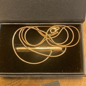 Rose Gold Anxiety Whistle “Beam”Necklace by Moshka